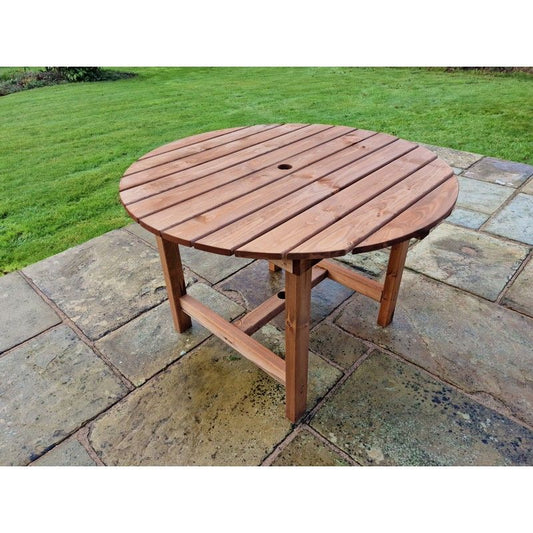 Swedish Redwood Garden Table by Churnet Valley - 4 Seat