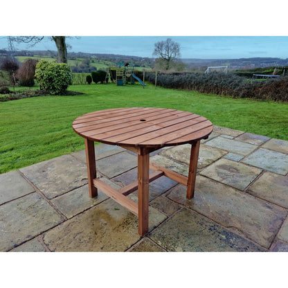 Swedish Redwood Garden Table by Churnet Valley - 4 Seat