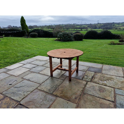 Swedish Redwood Garden Table by Churnet Valley - 4 Seat