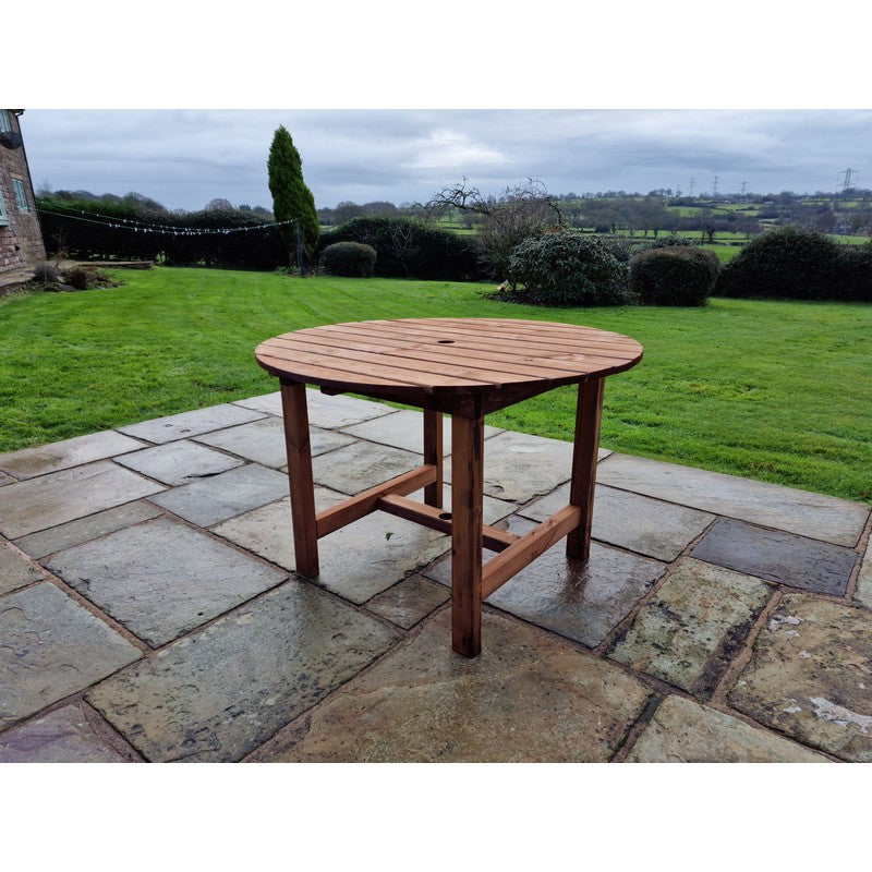 Swedish Redwood Garden Table by Churnet Valley - 4 Seat