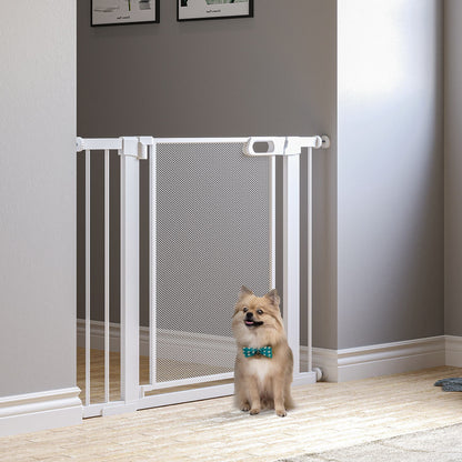 PawHut Pressure Fit Safety Gate for Doorways and Staircases