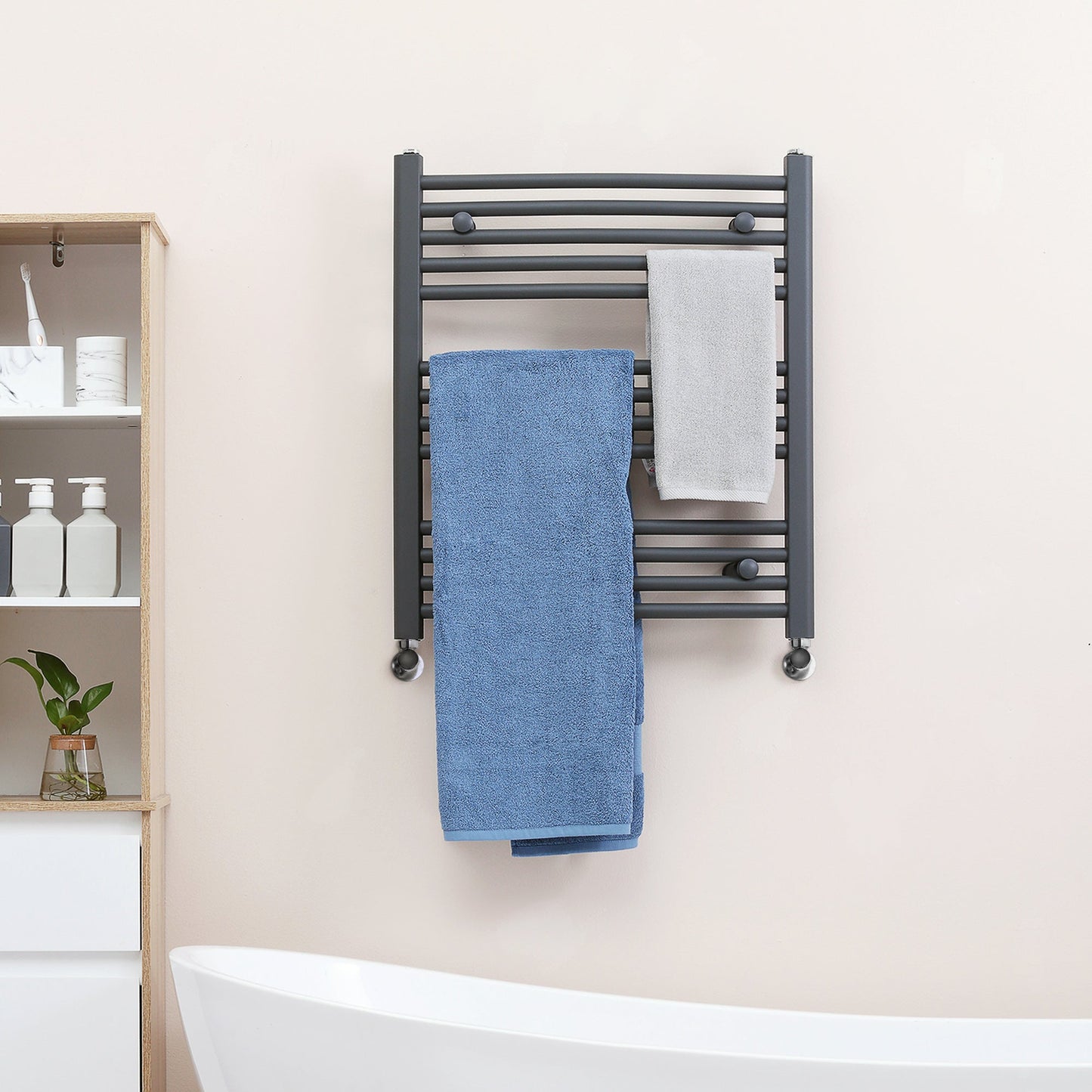 Curved Heated Towel Rail