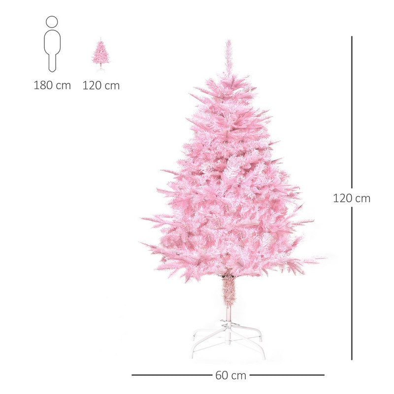 4FT Artificial Christmas Tree Holiday Xmas Holiday Tree Decoration with Automatic Open for Home Party