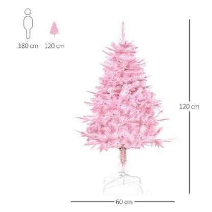 4FT Artificial Christmas Tree Holiday Xmas Holiday Tree Decoration with Automatic Open for Home Party