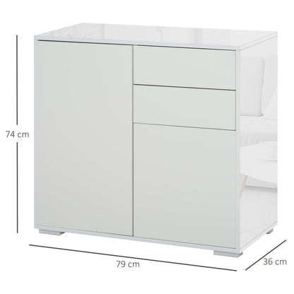 High Gloss Frame Sideboard