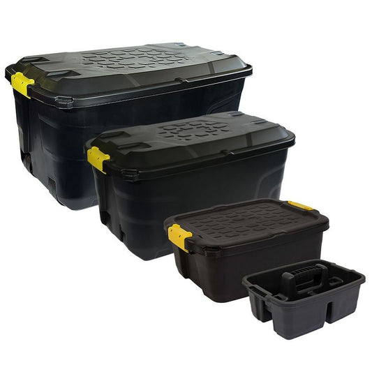 Wensum Strata Heavy Duty Trunks Bundle with Caddy 24-145L