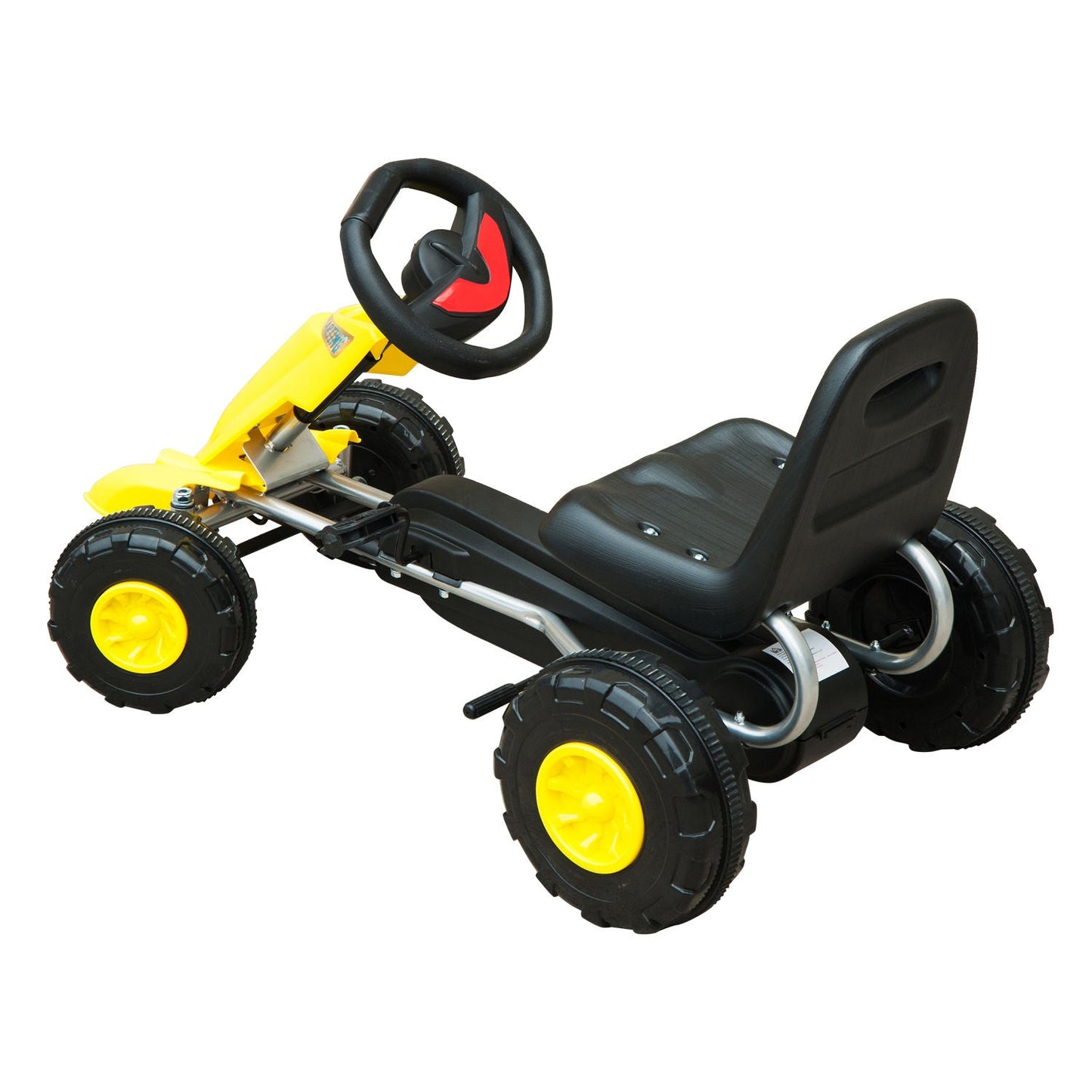 Pedal Go Kart-Yellow/Black