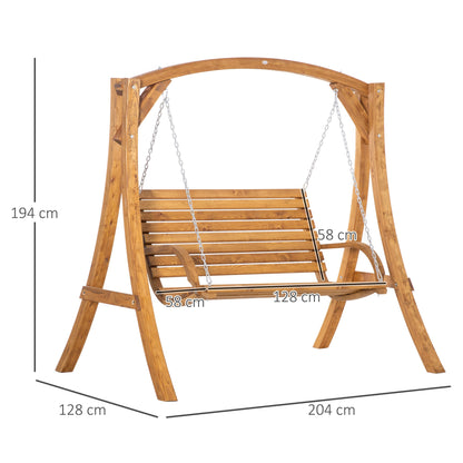 2 Seater Garden Swing Seat Swing Chair