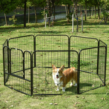 PawHut Heavy Duty Puppy Play Pen