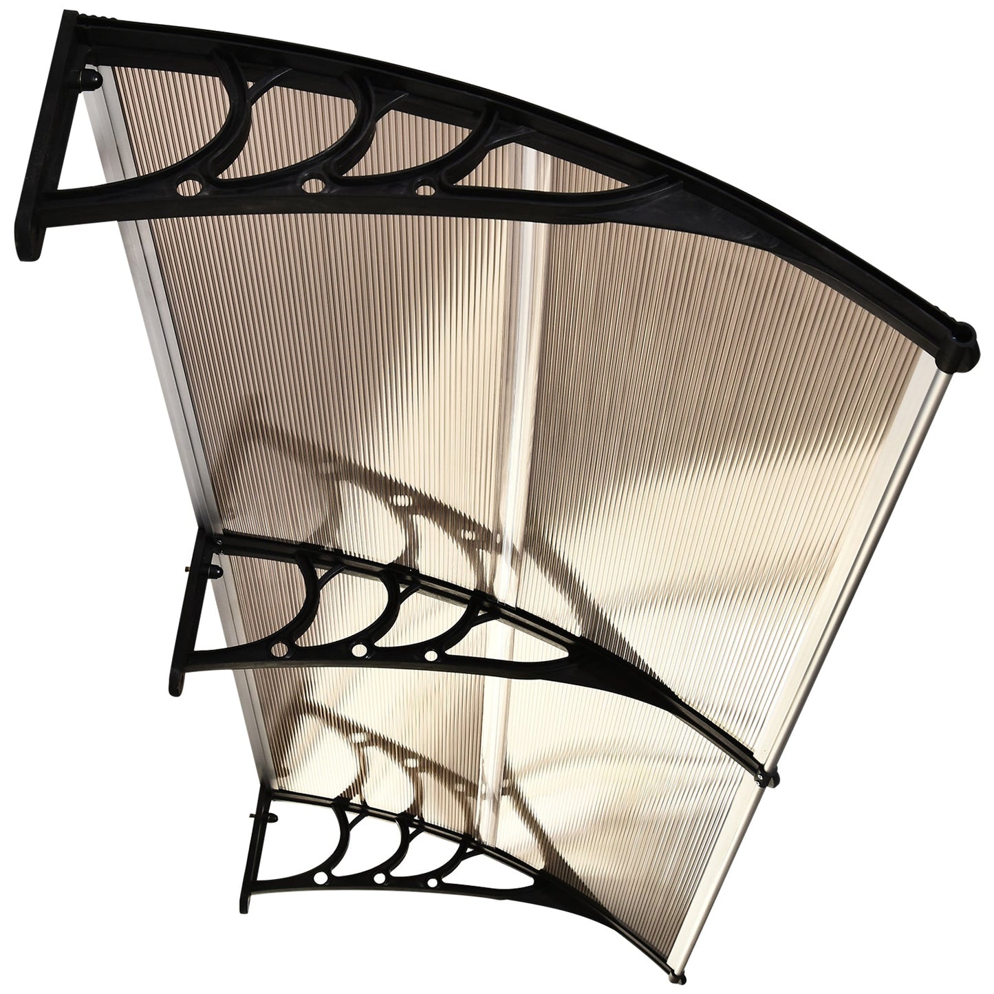 75 x 195 cm Curved Door Window Awning Canopy