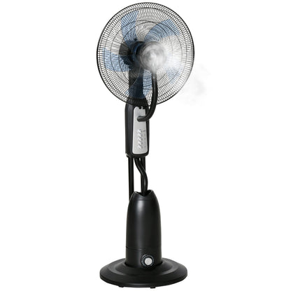 Pedestal Fan with Water Mist Spray