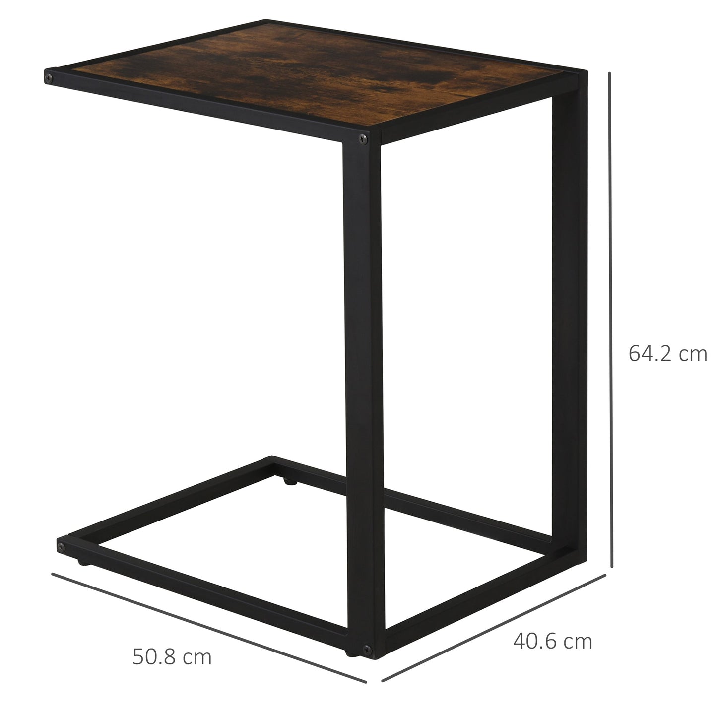 C-Shaped Side Table