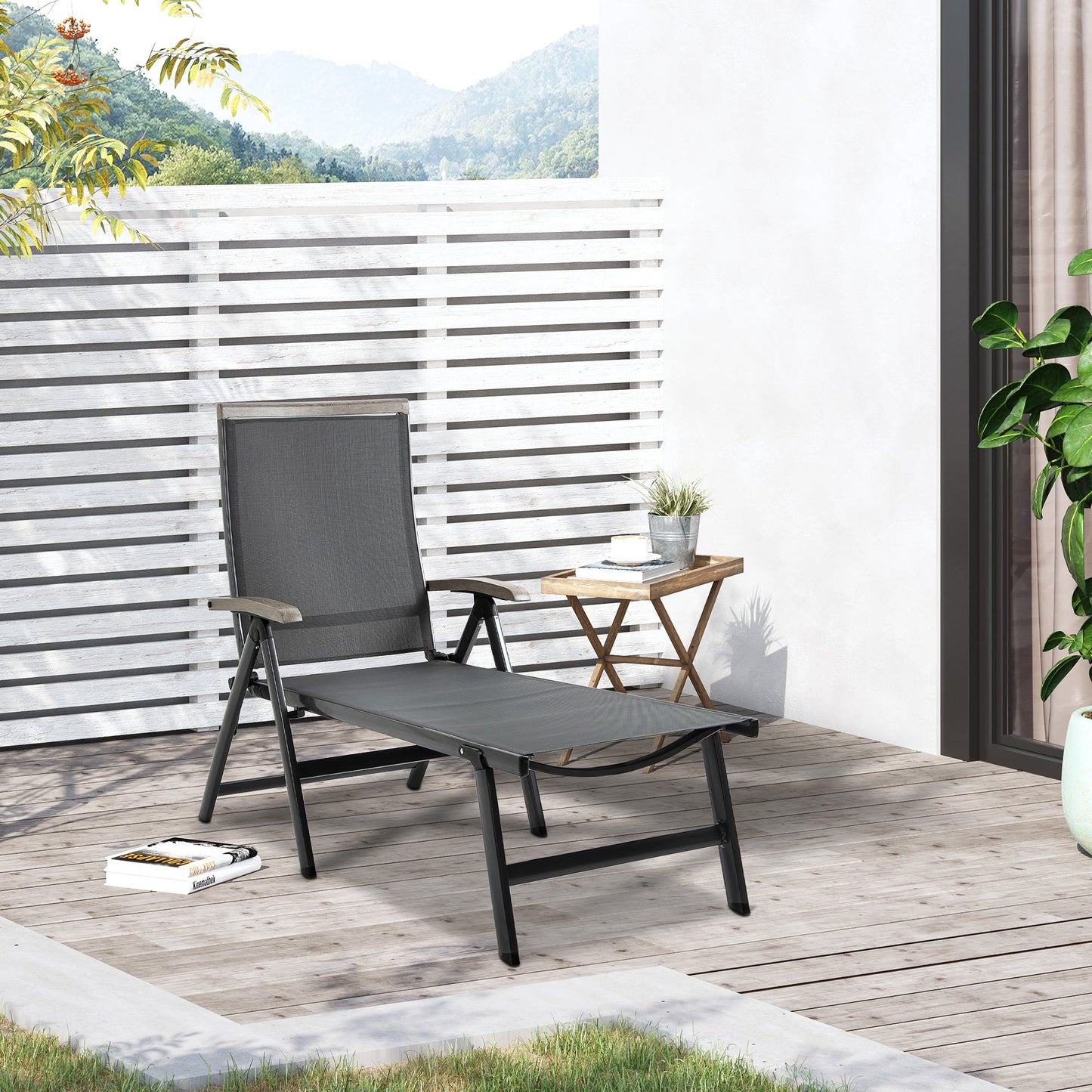 Outdoor Folding Sun Lounger