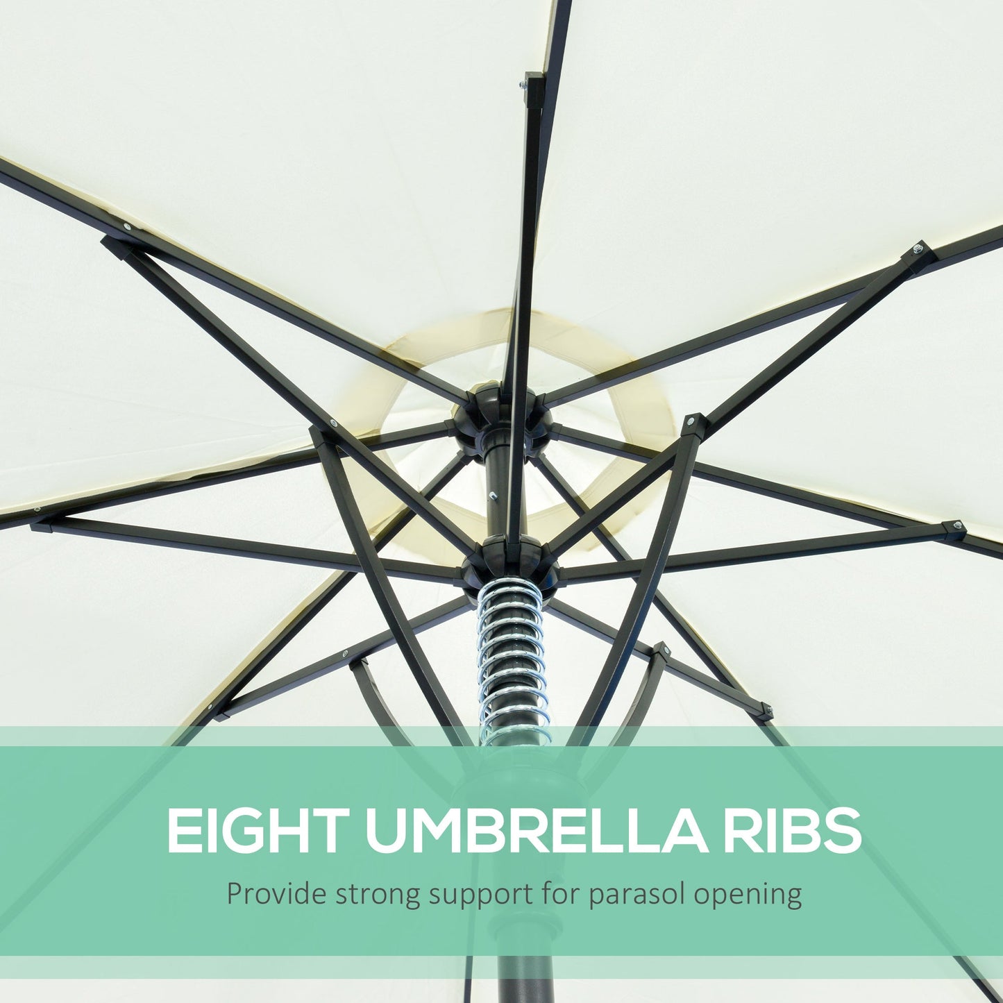 Garden 3M Parasol Umbrella