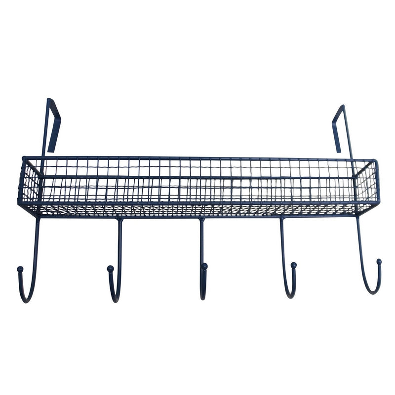 Essentials Shelving Unit Metal Blue 1 Shelf