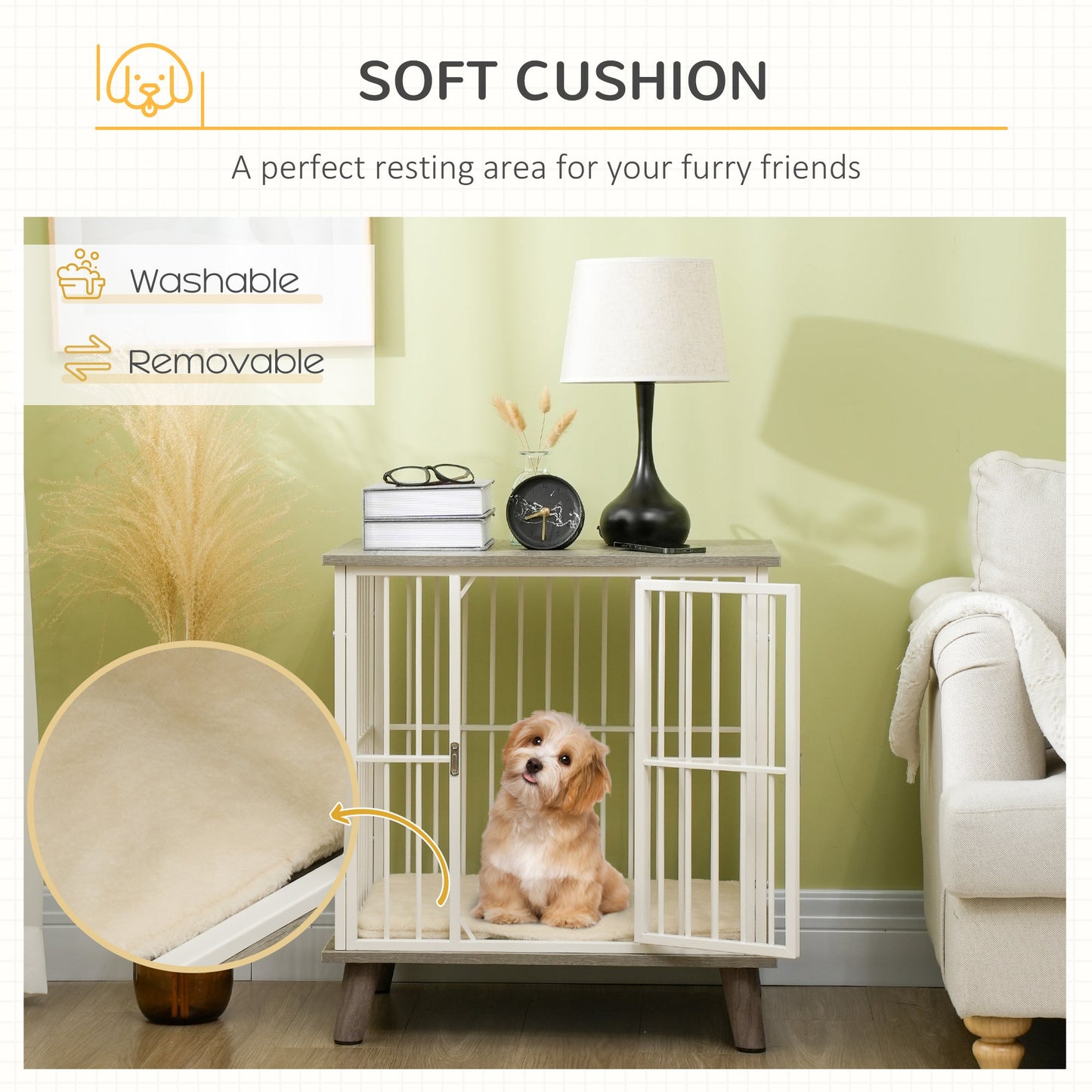 PawHut Dog Crate Furniture