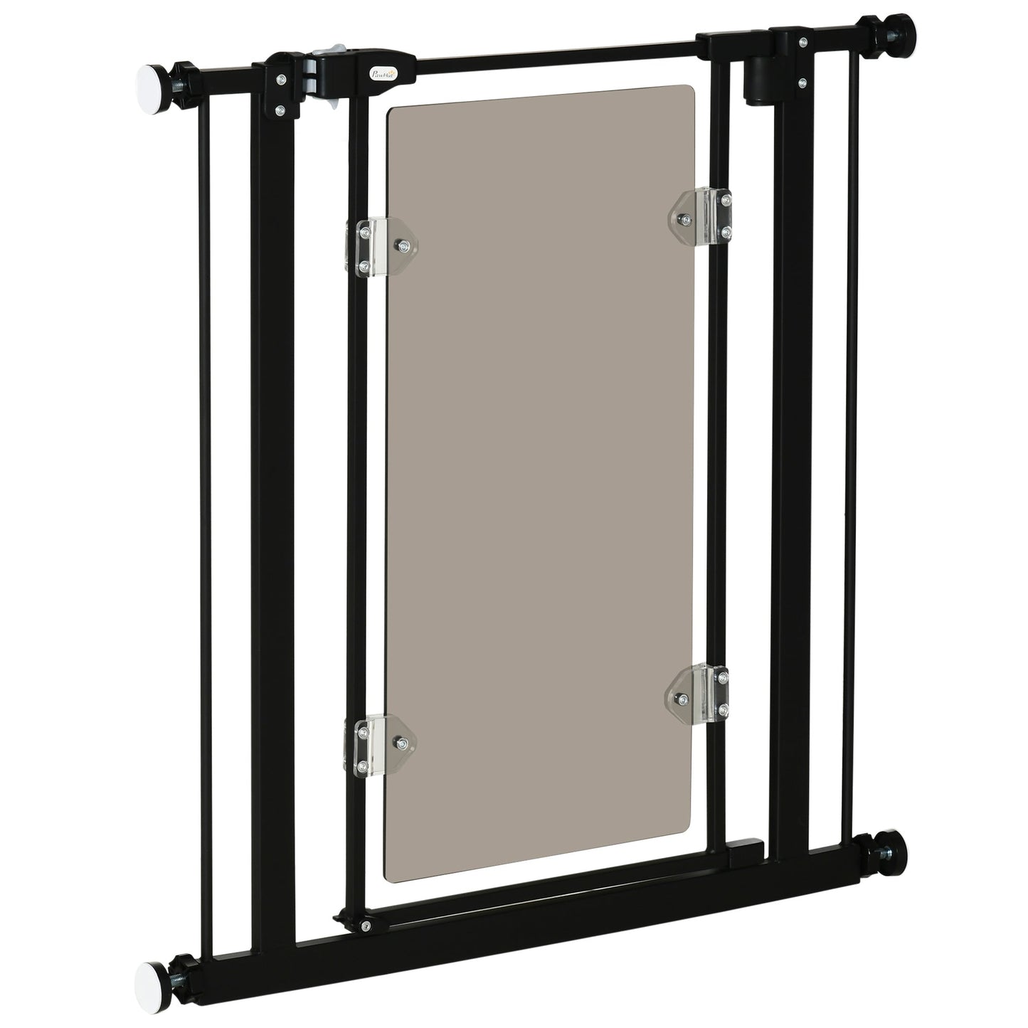 PawHut Pressure Fit Safety Gate for Doorways and Staircases