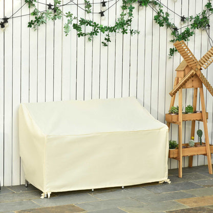 Outdoor Furniture Cover 2 Seater Waterproof Protection Tough PVC Wind Rain Dust UV Shelter