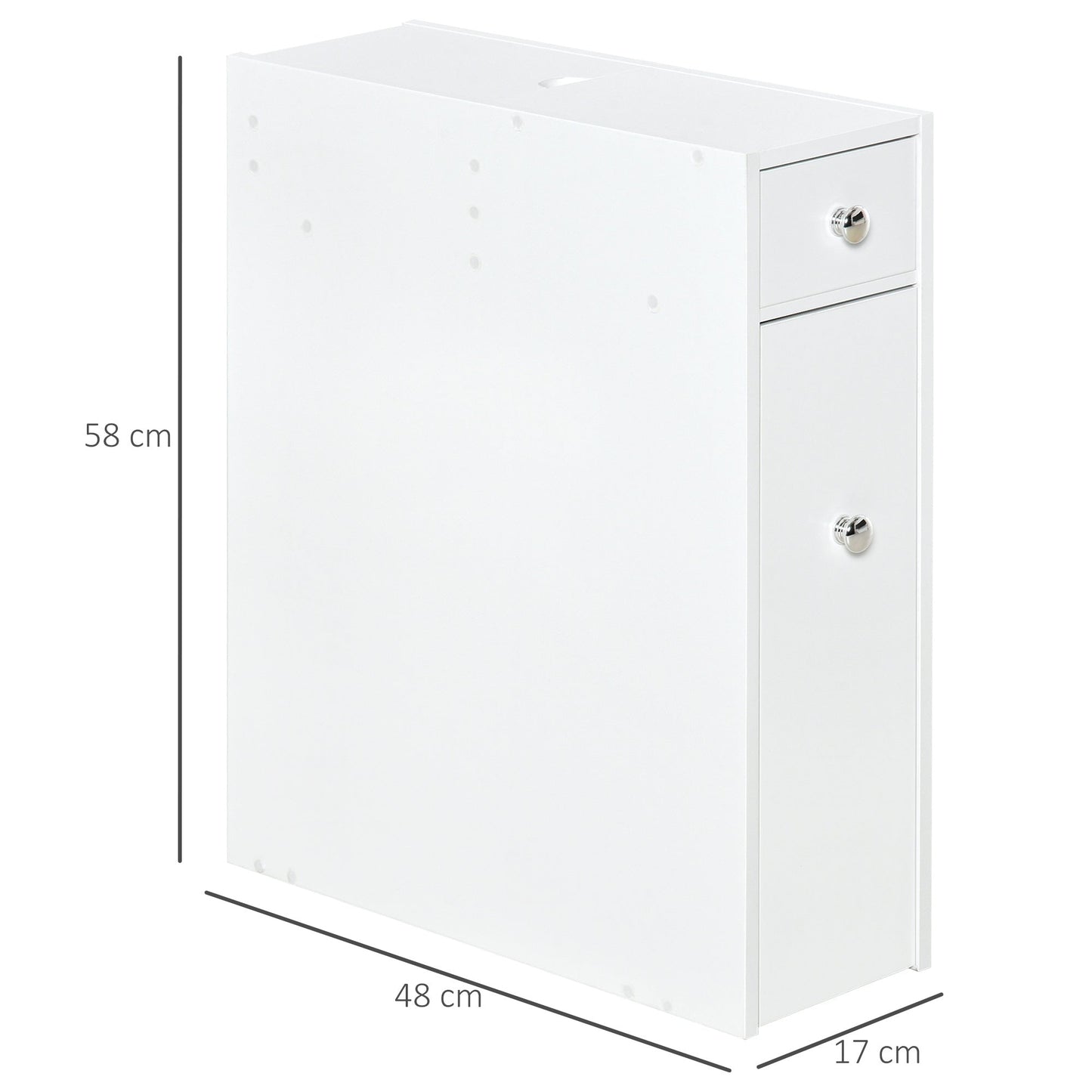 Bathroom Floor Storage Cabinet