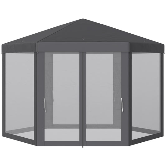 4M Hexagon Gazebo