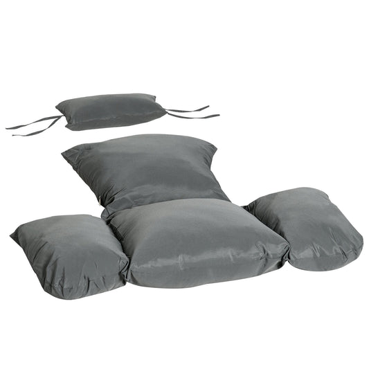 Garden Lounge Chair Cushion Set