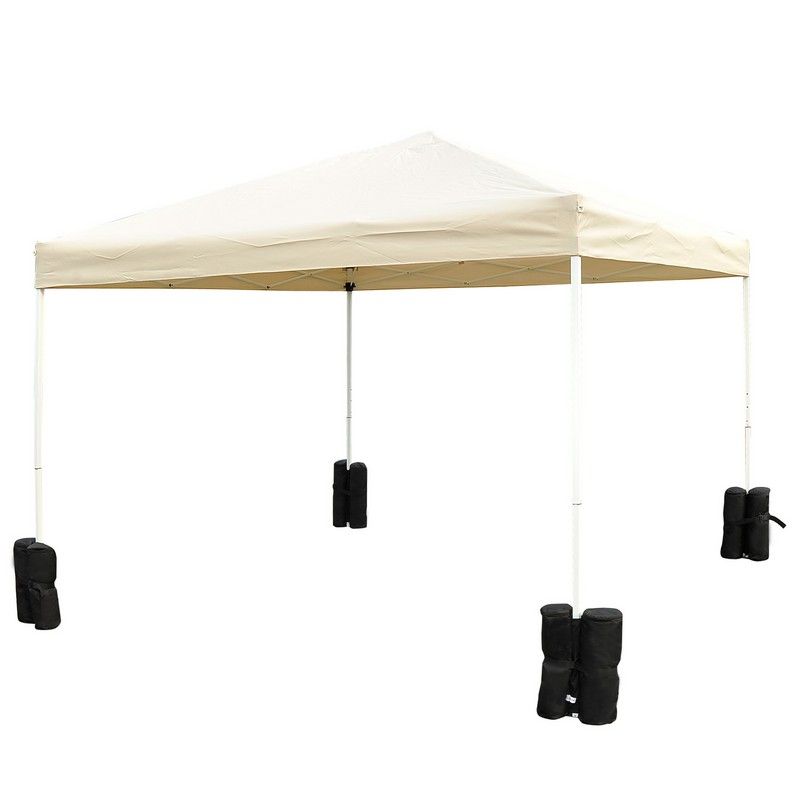 4-Piece Gazebo Weight Sand Bags Leg Weights Marquee Tent Canopy Base