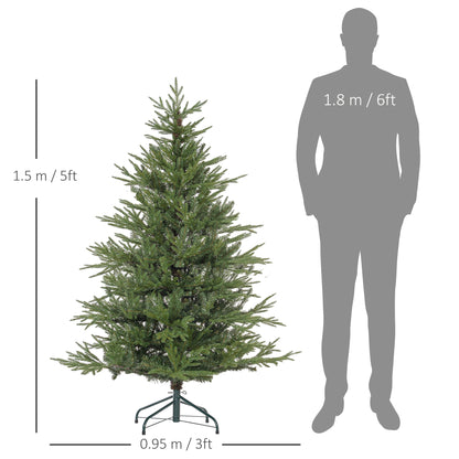 5ft Christmas Tree Artificial -  1724 Tips