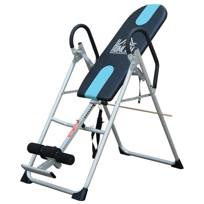 Fitness Workout Bench Gravity Inversion Exercise Bench-Silver