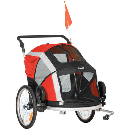 PawHut Dog Bicycle Trailer