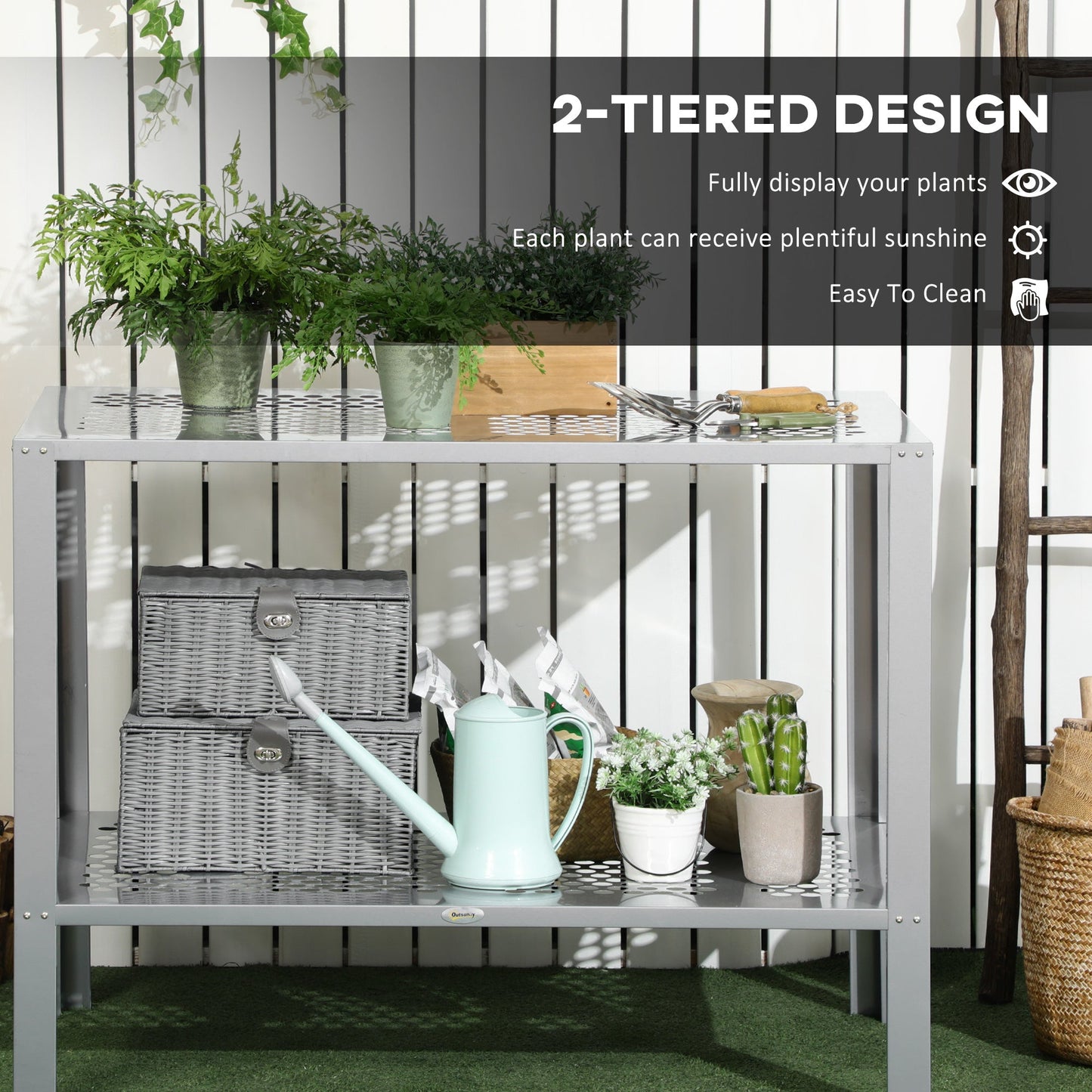 2-Tier Plant Stand