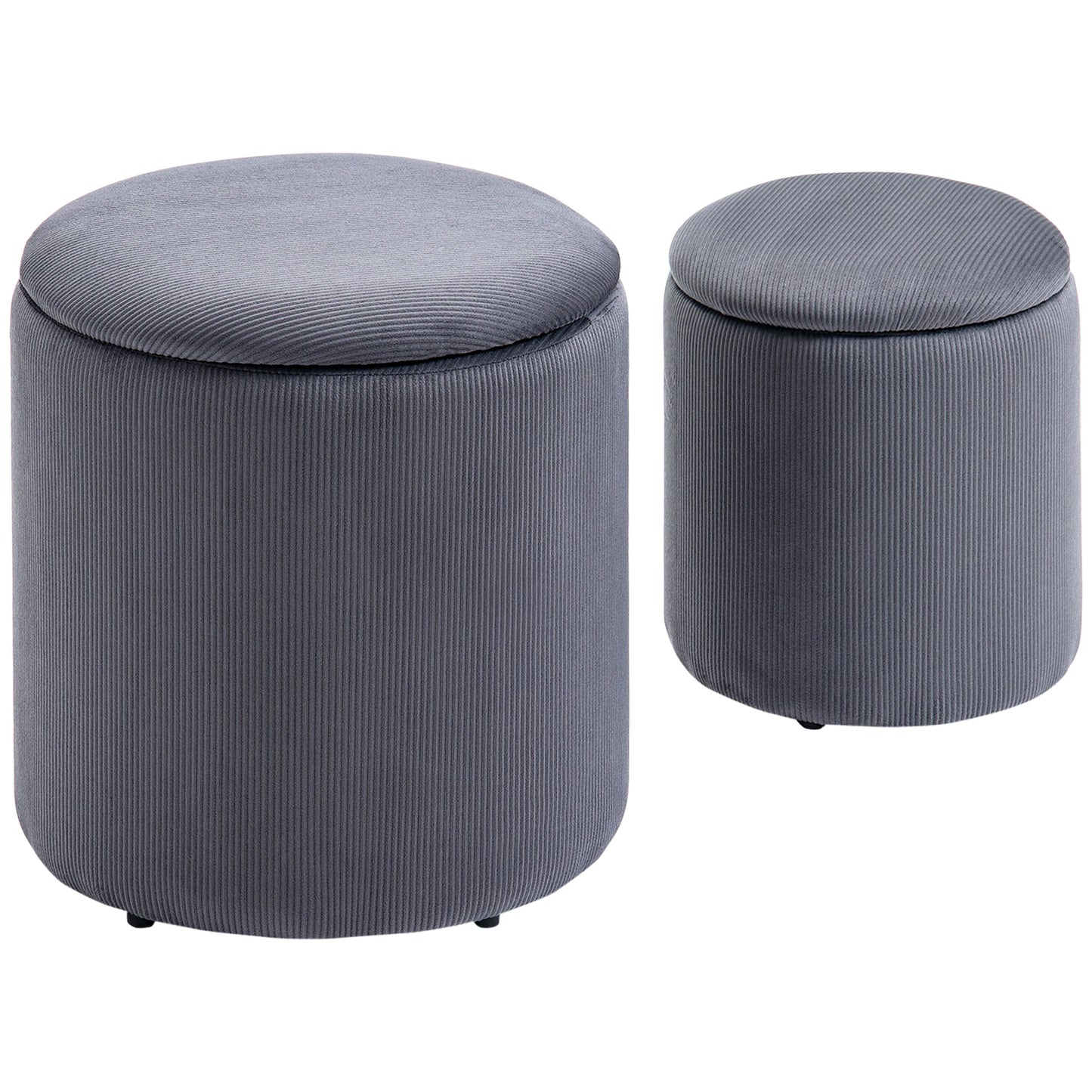 Modern Storage Ottoman with Removable Lid