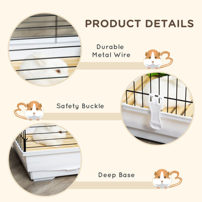 PawHut Indoor Small Animal Cage for Rabbits