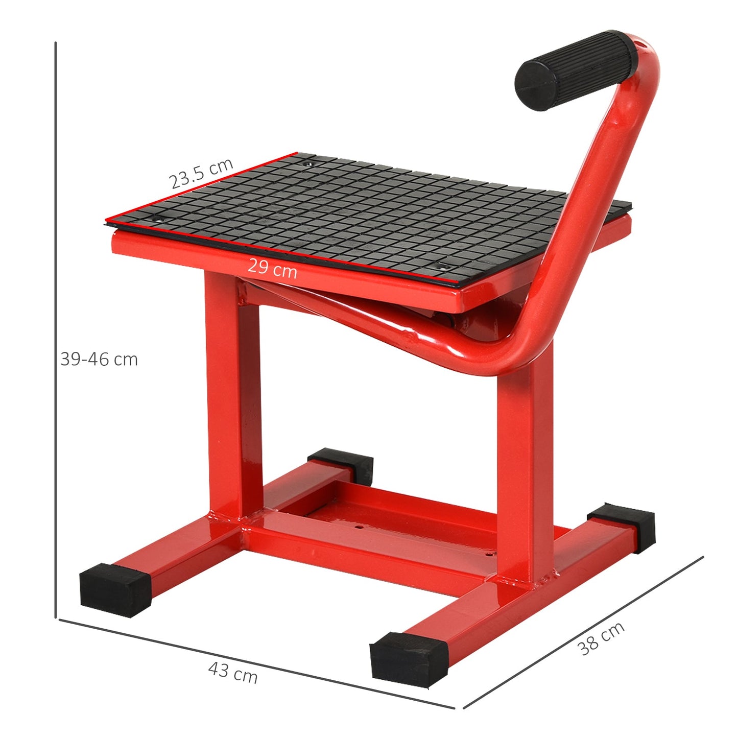 Crank 150kg Moter Cycle Repair Lift Steel by Durhand