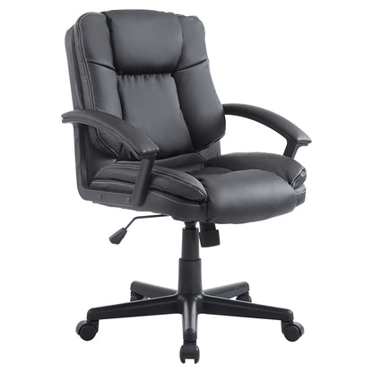 PU Leather Executive Office Chair-Black