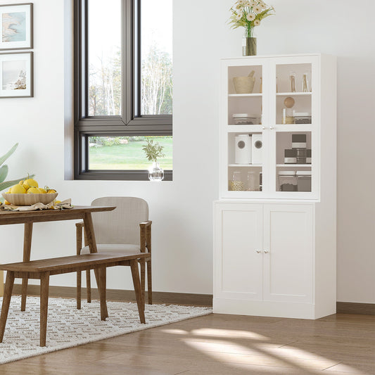 Modern Bookcase with Doors