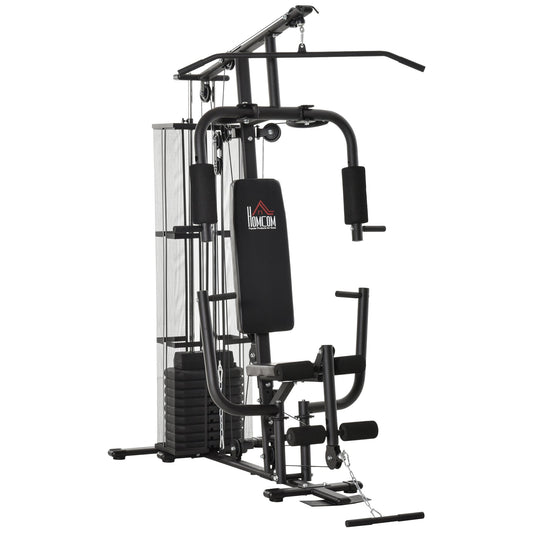 Multifunction Home Gym System Weight Training Exercise Workout Station