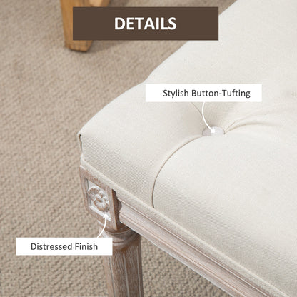 Bed End Stool Accent Bench