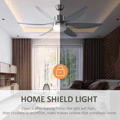 Reversible Ceiling Fan with Light