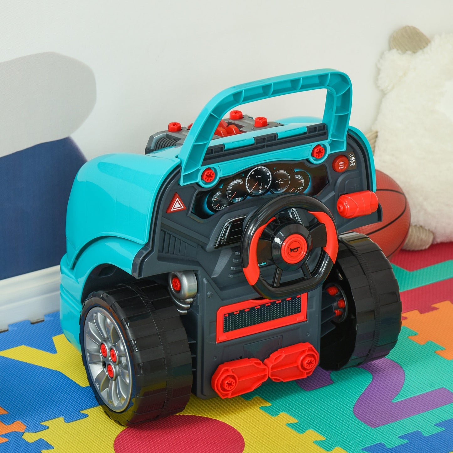 Kids Truck Engine Toy Set