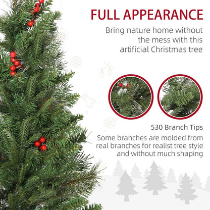 6ft Christmas Tree Artificial - 530 Tips