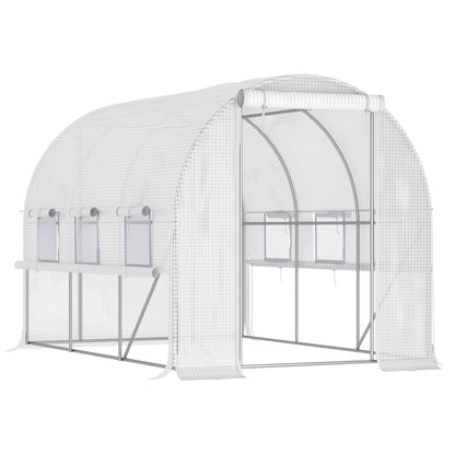 3 x 2 x 2m Walk-in Tunnel Greenhouse