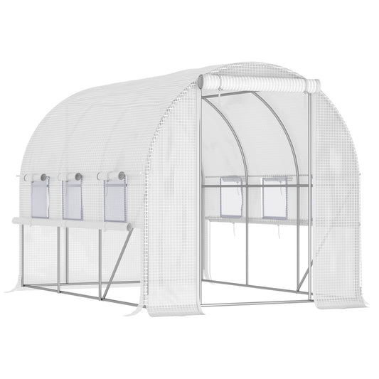 3 x 2 x 2m Walk-in Tunnel Greenhouse