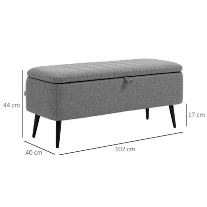 Storage Ottoman with Flip Top