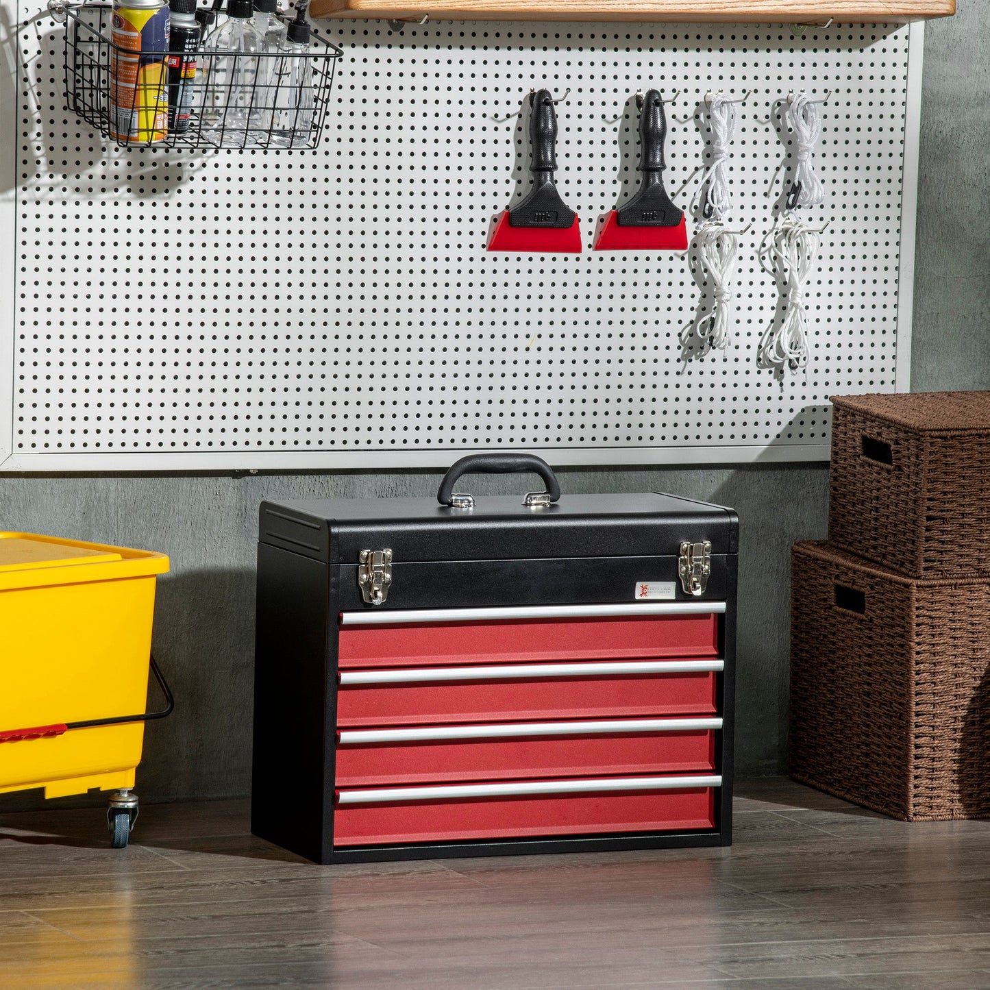 DURHAND 4 Drawer Tool Chest