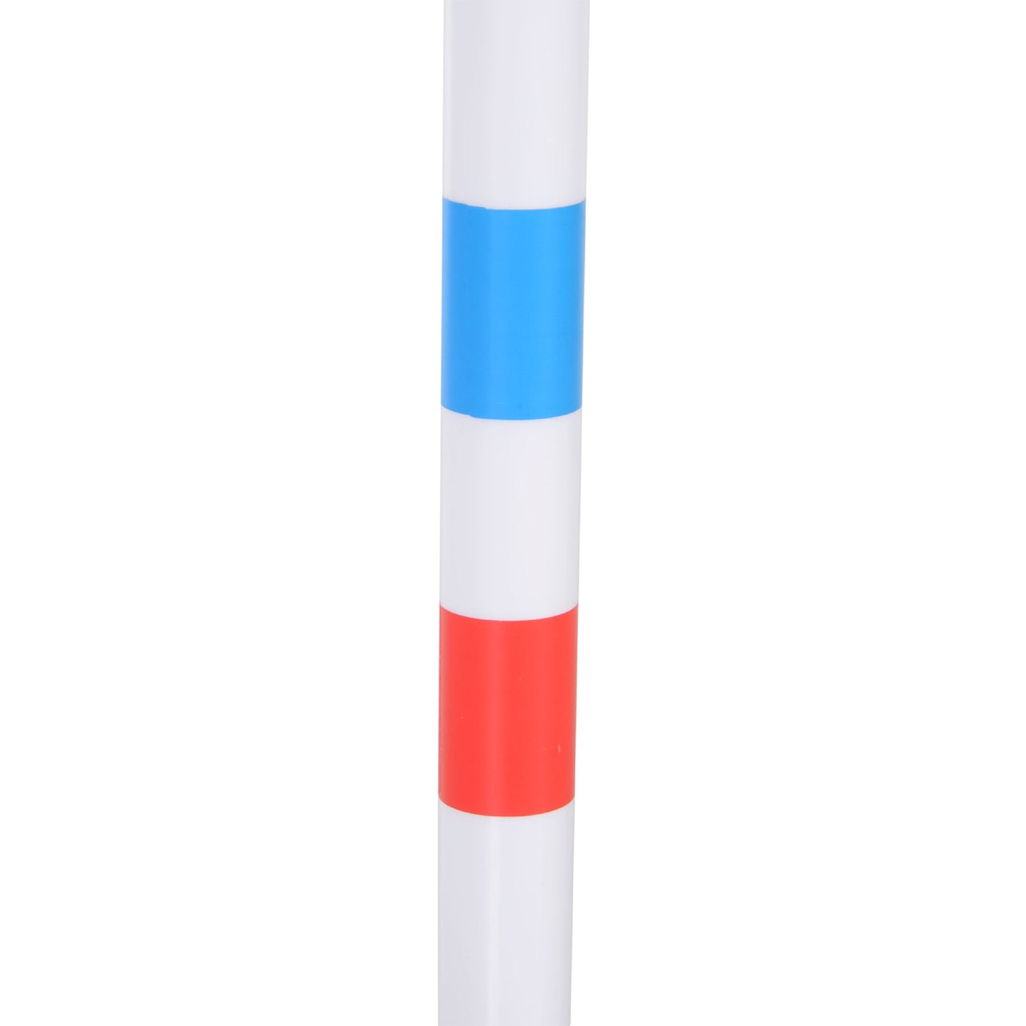 PawHut Dogs Agility Training Polyethylene Weave Poles White/Blue