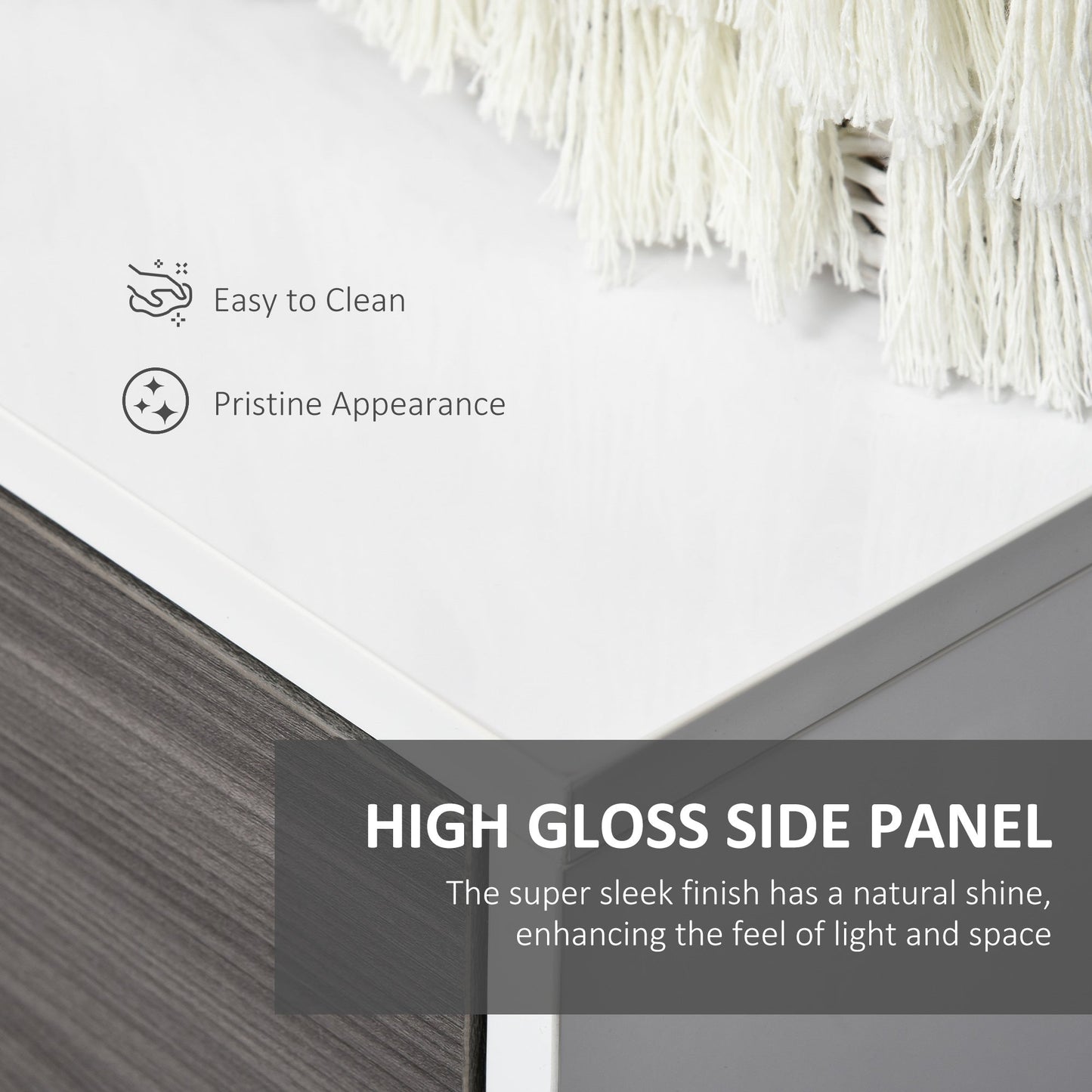 High Gloss Frame Sideboard