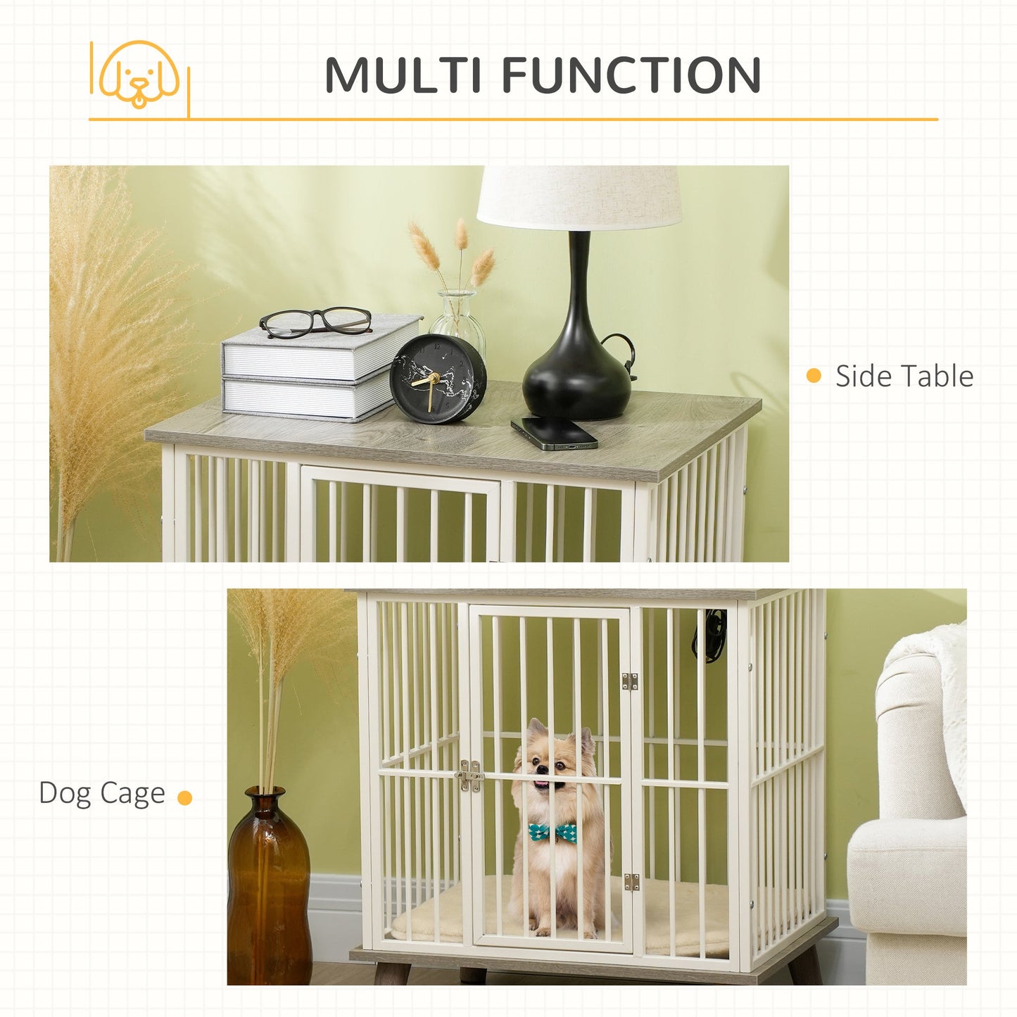 PawHut Dog Crate Furniture