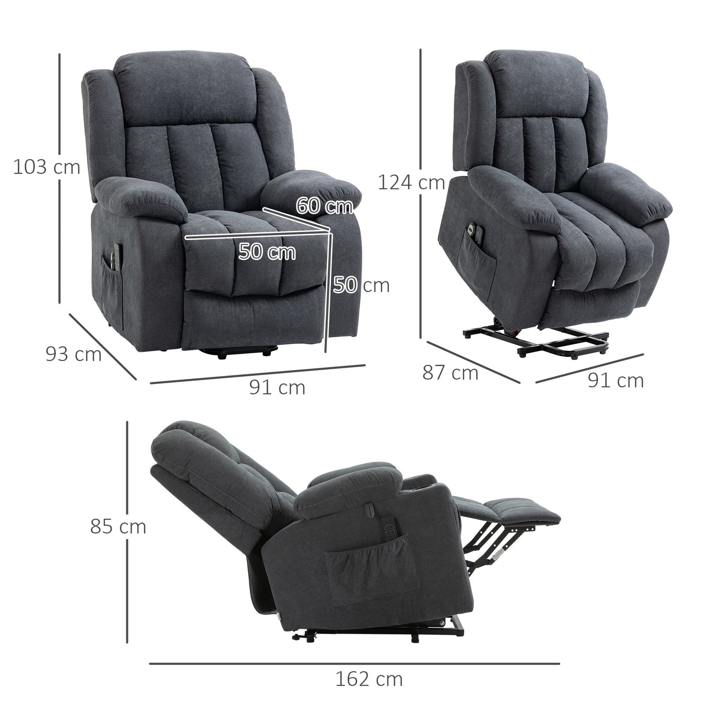 Oversized Riser and Recliner Chairs for the Elderly