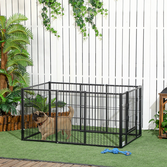 PawHut 82.5-150 x 61cm Heavy Duty Pet Playpen