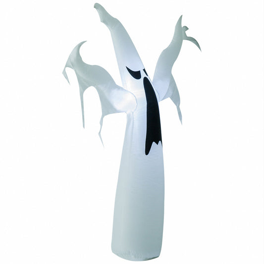 Inflatable Halloween Scary Ghost Outdoor Decoration w/ LED Lights 1.2M